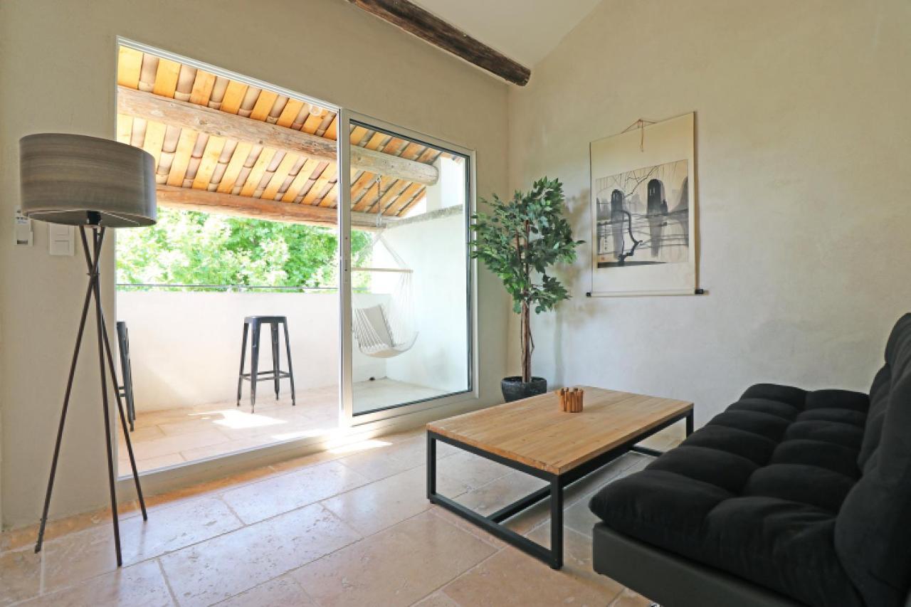 Appartement De Charme Sud Luberon Classe 4 Etoiles Puyvert Exterior foto